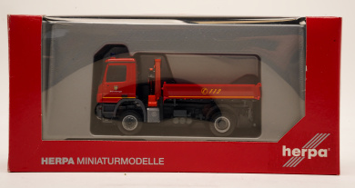 Herpa 156721 (1:87) – Mercedes-Benz Actros S Allradkipper Feuerwehr Hagen 