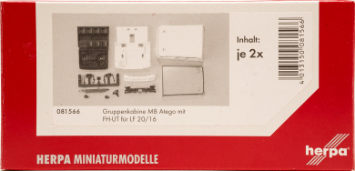 Herpa 081566 (1:87) – Aufbau für RW2 Inhalt: 2 Stück 