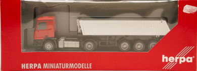 Herpa 150187 (1:87) – Mercedes-Benz Actros M 02 Baukipper-Sattelzug 