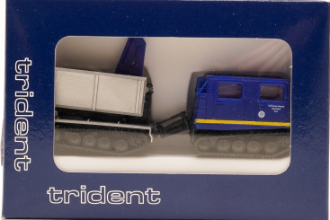 Trident 97015 (1:87) – Hägglunds BV 206 Abrollmulde THW OV Eutin 