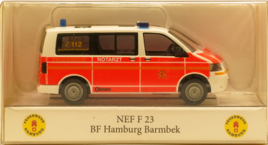 Wiking 060172 (1:87) – VW T5 GP NEF FW Hamburg BF Sasel  Sondermodell 