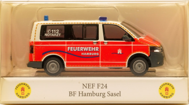 Wiking (1:87) – VW T5 GP NEF F 21 Feuerwehr Hamburg BF Barmbek  