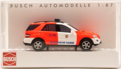 Busch 1082 (1:87) – Mercedes-Benz ML NEF FW Hamm Sondermodell 