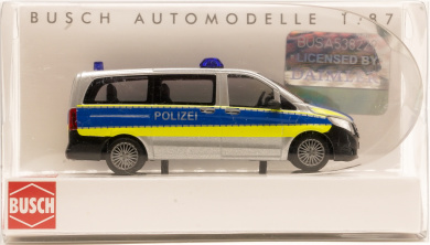 Busch 51164 (1:87) – Mercedes-Benz V-Klasse Autobahnpolizei 