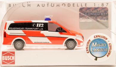 Busch 51120 (1:87) – Mercedes-Benz Vito Feuerwehr Frankfurt 