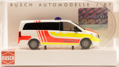 Busch 51143 (1:87) – Mercedes-Benz Vito Johanniter 