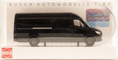 Busch 52614 (1:87) – Mercedes-Benz Sprinter Black Edition 