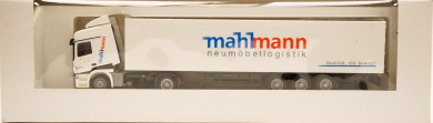AWM (1:87) – Mercedes-Benz Kofferauflieger-Sattelzug -mahlmann neumöbellogistik- 