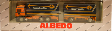 Albedo 300126 (1:87) – Volvo Planen-Hängerzug ASG 