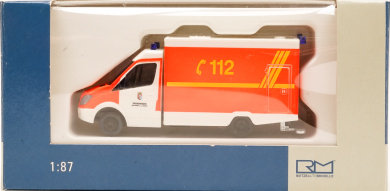 Rietze 61586 (1:87) – Mercedes-Benz Sprinter RTW Feuerwehr Mülheim/Ruhr  