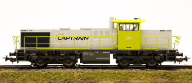 Piko 71183 (AC) – Diesellok MAK G 1206 der Captrain, digital (mfx/DCC/MM) & Sound 