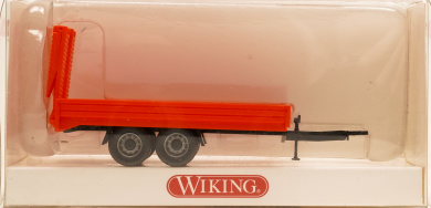 Wiking 6660121 (1:87) – Anhänger für Mini- Bagger 