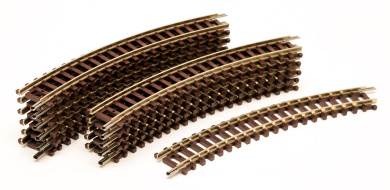 Fleischmann 22221 (N) – 12x gebogenes Gleis R1 Radius 30° 