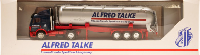 Herpa (1:87) – Mercedes-Benz Silo-Sattelzug ALFRED TALKE Sondermodell 