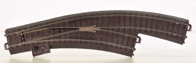 Märklin 24672 – Bogenweiche rechts, mit Handschalthebel 