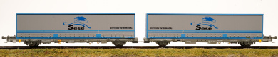 Sudexpress SURM05517 – Container-Doppelwagen Laagrss der Renfe 