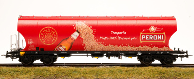 Rivarossi HR6679 – Getreidesilowagen Uagpps PERONI der FS 