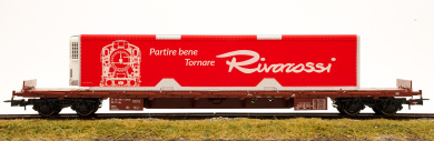 Rivarossi HRS6499 – Containertragwagen Rgs der FS (Rivarossi Club) 