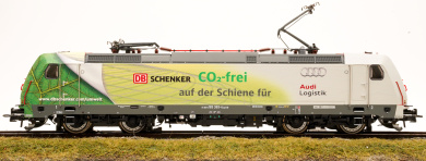 Roco 7520015 (AC) – Elektrolok BR185.2 -Audi Logistik- der DB AG, digital (MM/DCC) & Sound 