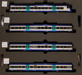 ASM 597103 (AC) – 4-teiliges Reisezugwagen-Set Marschbahn der DB AG, digital (DCC) & Innenbeleuchtung 