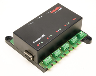 Märklin 60842 – Schalt-Decoder m84, für Digital-Formate mfx, MM und DCC 