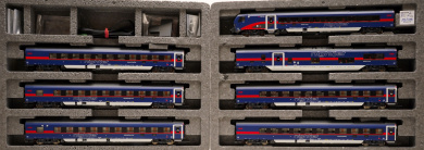 Roco 5520005 (AC) – 7-teiliges Nightjet Set -Black Edition- der ÖBB, digital (MM/DCC) 