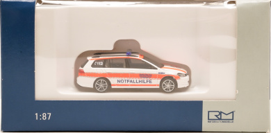 Rietze 53327 (1:87) – VW Golf 7 DRK KV Karlsruhe Notfallhilfe 