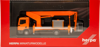 Herpa 319584 (1:87) – MAN TGL CC Ruthmann Steiger TK310, kommunalorange 