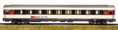 Roco 54166 – 1. Klasse Eurocity-Abteilwagen Apm der SBB 