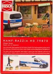 Busch 79870 (1:87) – Action Set: Hanf-Razzia 