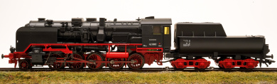 Märklin 39161 – Schlepptender Dampflok BR 42.90 Franco Crosti der DB, digital (MM) 