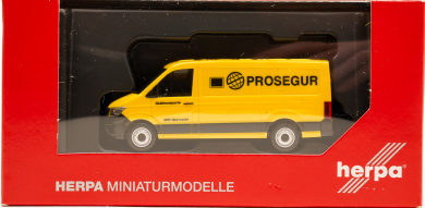 Herpa 097925 (1:87) – MAN TGE Kasten Flachdach Prosegur Werttransporte (Nordrhein-Westfalen/Ratingen) 
