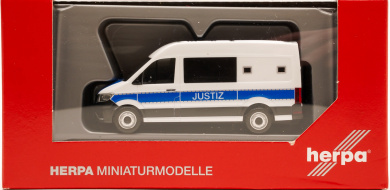 Herpa 098021 (1:87) – MAN TGE Kasten Hochdach Gefangenentransporter Justiz 
