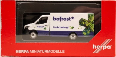 Herpa 097574 (1:87) – Mercedes-Benz Sprinter 18 Tiefkühlfahrzeug Bofrost 