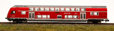 Fleischmann 862086 (N) – 2. Klasse Doppelstock-Steuerwagen DBpbzfa 766 der DB AG, digital (DCC) 