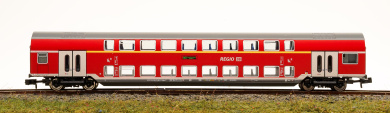 Fleischmann 862705 (N) – 1/2. Klasse Doppelstockwagen DABpza 758 der DB AG 