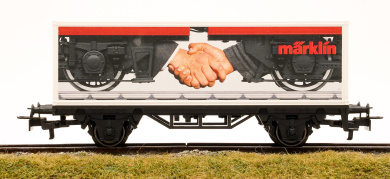 Märklin 4482.164 – Containerwagen -Dankeschön- zur Spielwarenmesse 2023 