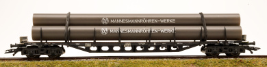 Roco 4357 (AC) – Schwerlastwagen / Flachwagen Sss-y der DB 