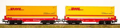 Märklin 44700 – 2-teiliges Containerwagen Set der DB Cargo, DB AG 