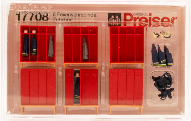 Preiser 17708 (1:87) – Feuerwehrspinde mit Zubehör 