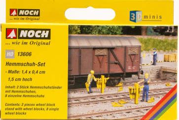 Noch 13606 (1:87) – Hemmschuh-Set 