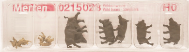 Merten 0215028 (1:87) –  Wildschweine (12 Stück) 