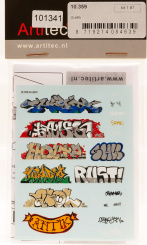 Artitec 10359 (1:87) – Graffiti, Wasserschiebefolie 