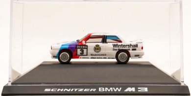 Herpa 82229417883 (1:87) – BMW M3 (E30) DTM 1991 Schnitzer Nr.3, Cecotto (BMW-Werbemodell) 