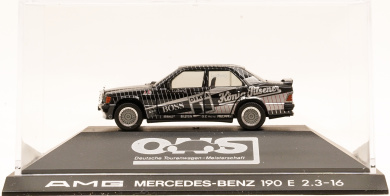 Herpa 3511 (1:87) – Mercedes-Benz 190E 2.3-16 DTM 1989 AMG, König-Pilsener Nr.1, Klaus Ludwig 