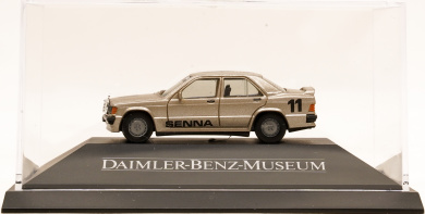 Herpa (1:87) – Mercedes-Benz 190E 2.3-16 campagnermet. Nr.11, Senna (Mercedes-Werbemodell) 