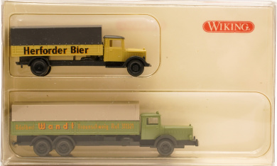 Wiking 9430426 (1:160) – 2 klassische Pritschen LKW W12 