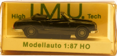 IMU 01201 (1:87) – Karmann Ghia Cabrio schwarz 