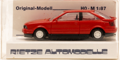 Rietze 10420 (1:87) – Audi Coupé quattro 20V rot 