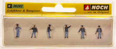 Noch 36282 (1:160) – Lokomotivführer & Rangierer 